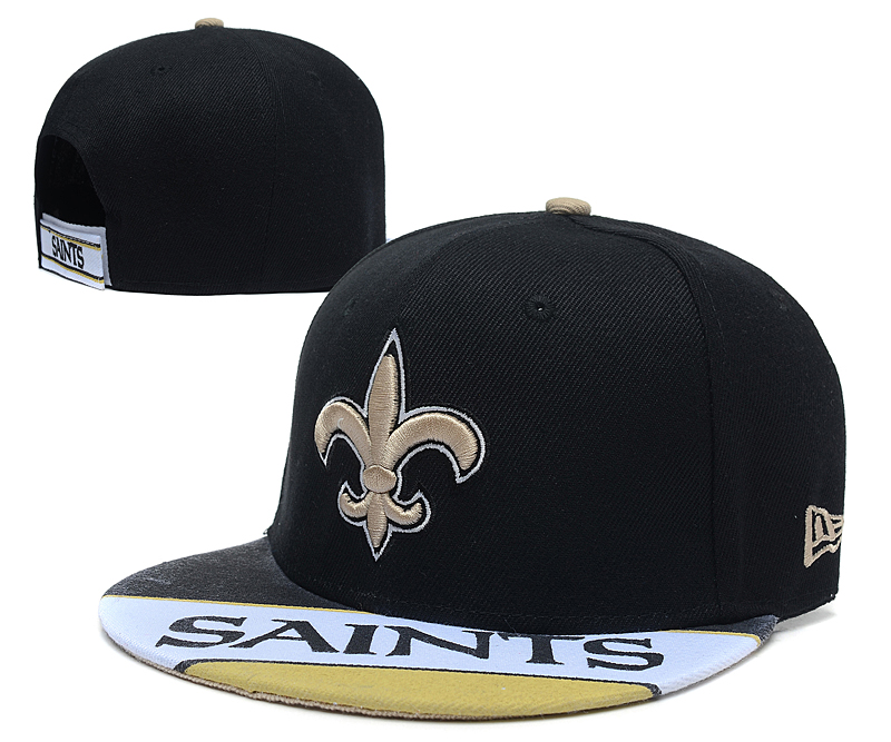 NFL New Orleans Saints NE Velcro Closure Hat #01